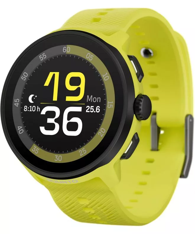 Zegarek multisportowy Suunto Run Lime Silicone Strap SS051274000