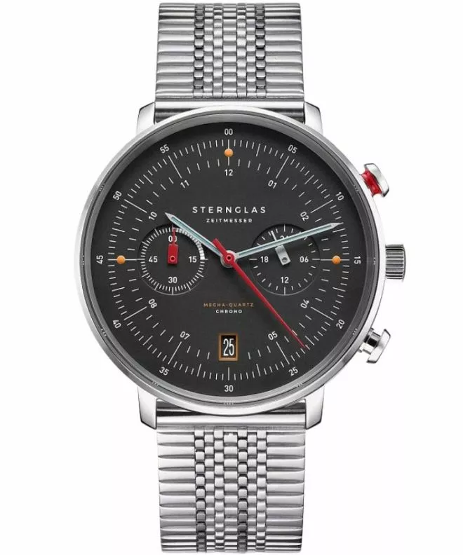 Zegarek męski Sternglas Hamburg Chronograph Limited Edition S01-HCN03-ME08