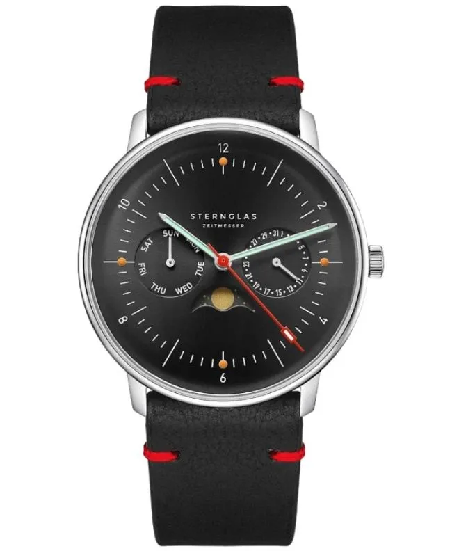 Zegarek męski Sternglas Naos Moonphase Edition Neuwerk S01-NMN03-VI29