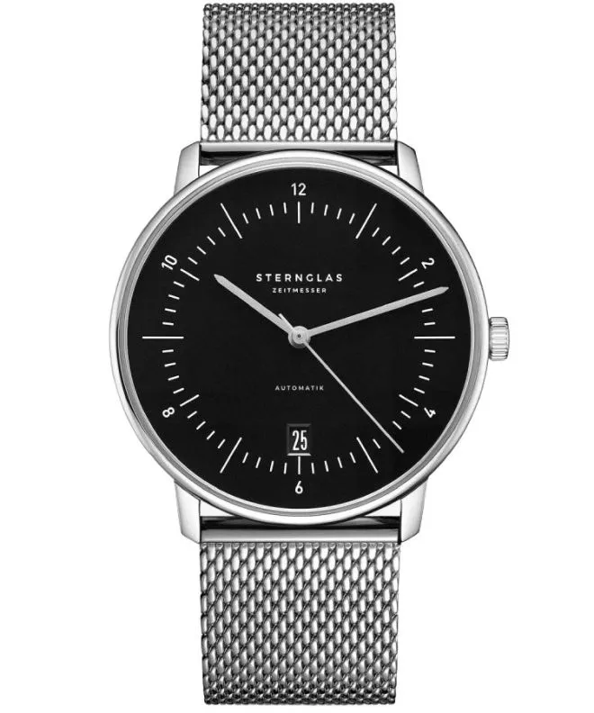 Zegarek męski Sternglas Naos Piano Black Automatic S02-NA53-MI04