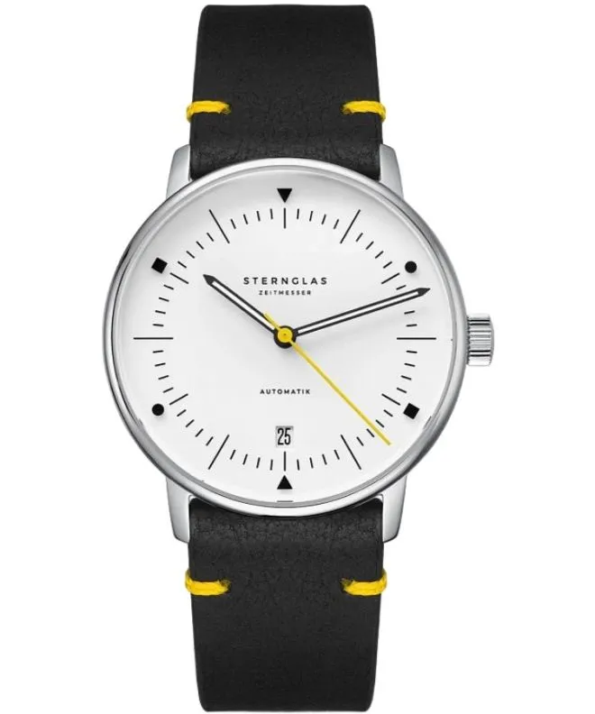 Zegarek męski Sternglas Naos Bauhaus X Edition Automatic Limited Edition S02-NAI23-VI22