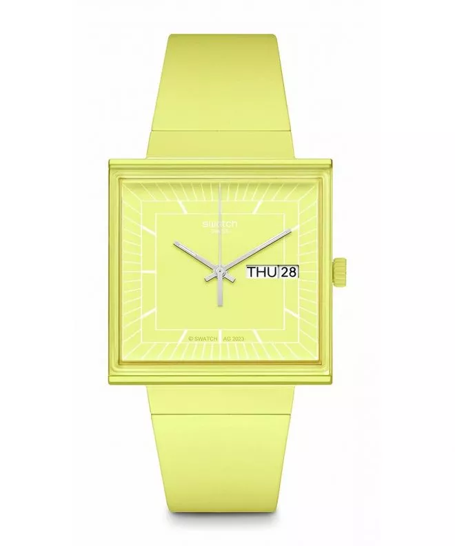 Zegarek Swatch Bioceramic What If Lemon SO34J700