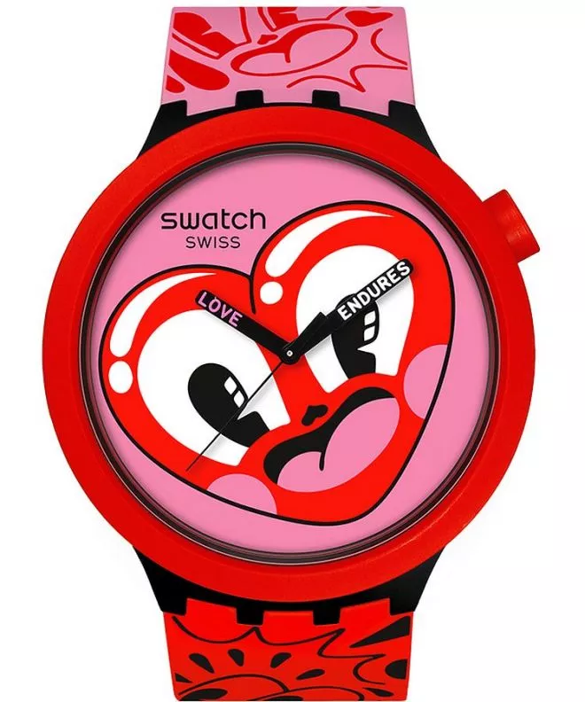 Zegarek Swatch Hatties Heart 47 mm SB05Z103