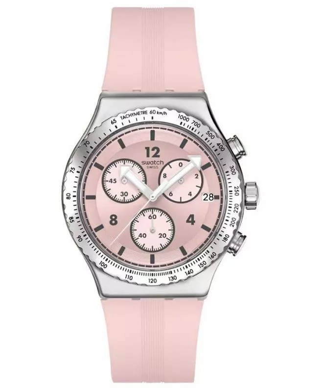 Zegarek Swatch Irony Poppingly Pink Chronograph YVS532