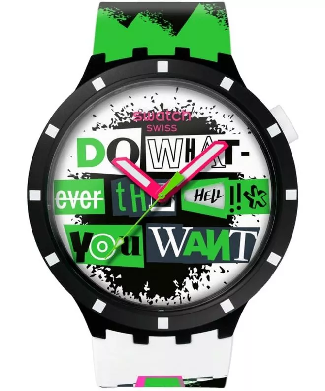 Zegarek Swatch Lash Out SB03B701