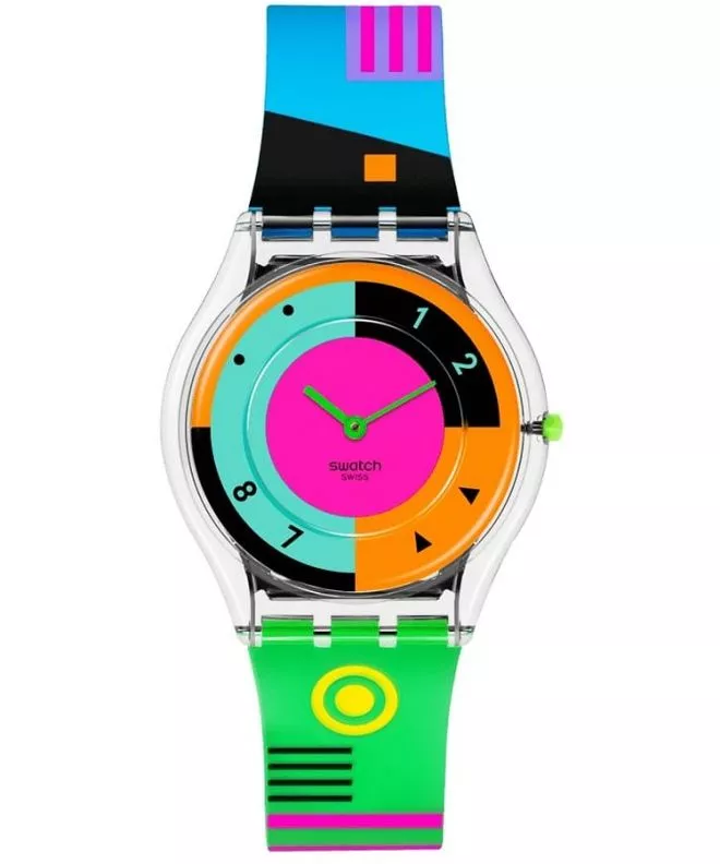 Zegarek Swatch Neon Hot Racer SS08K119