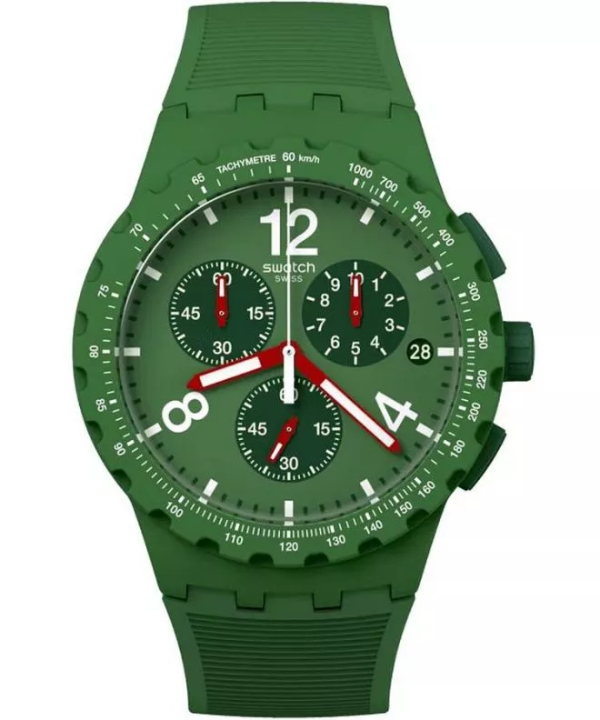 Zegarek Swatch Primarily Green Chrono SUSG407