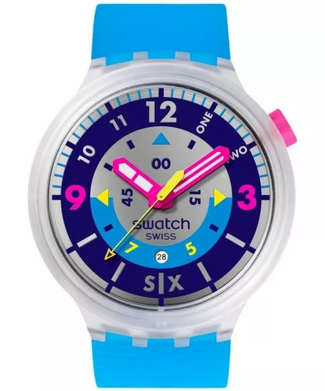 Zegarek Swatch Neon Hielo SB01K400