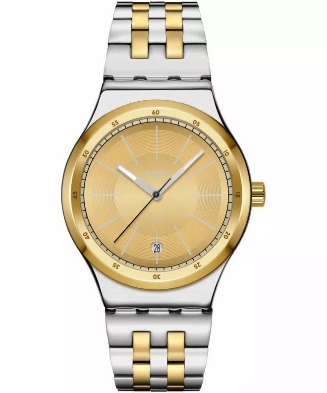 Zegarek Swatch Essentials Goldcloak Mechanism Automatic YIS437G