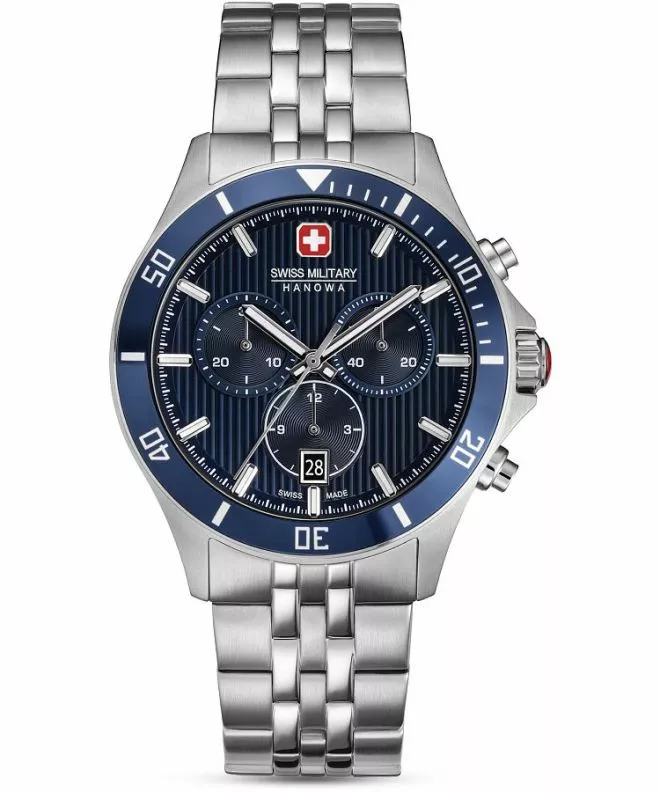 Zegarek męski Swiss Military Hanowa Flagship Heritage Chronograph SMWGI0007603