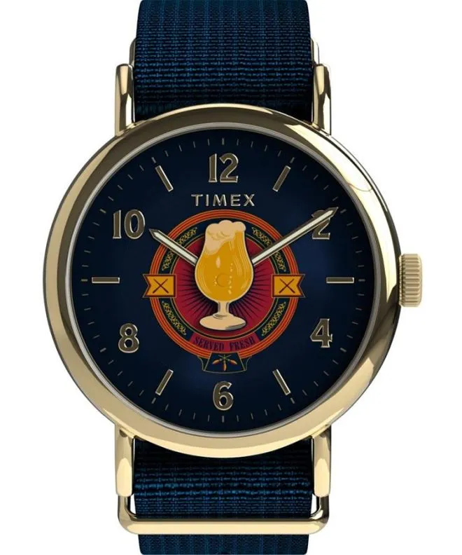 Zegarek Timex Harry Potter X Weekender Butterbeer 40mm Fabric Strap TW2Y76100