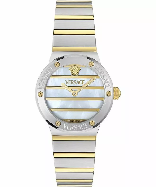 Zegarek damski Versace Logo Pearl VE0S00325