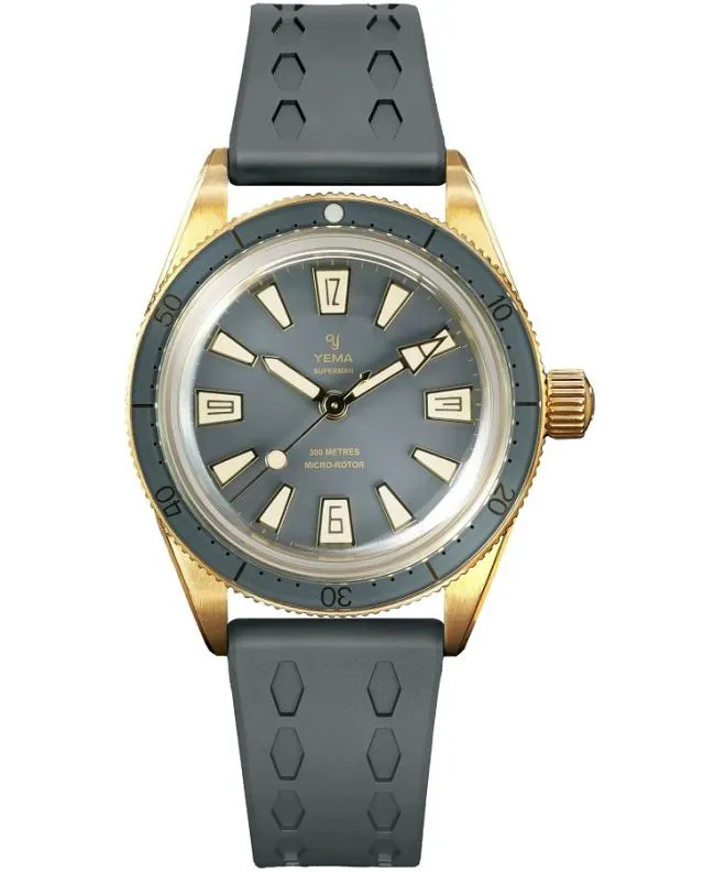 Zegarek męski Yema Diver Automatic Limited Edition 12.26.20.39.ZNL.U9