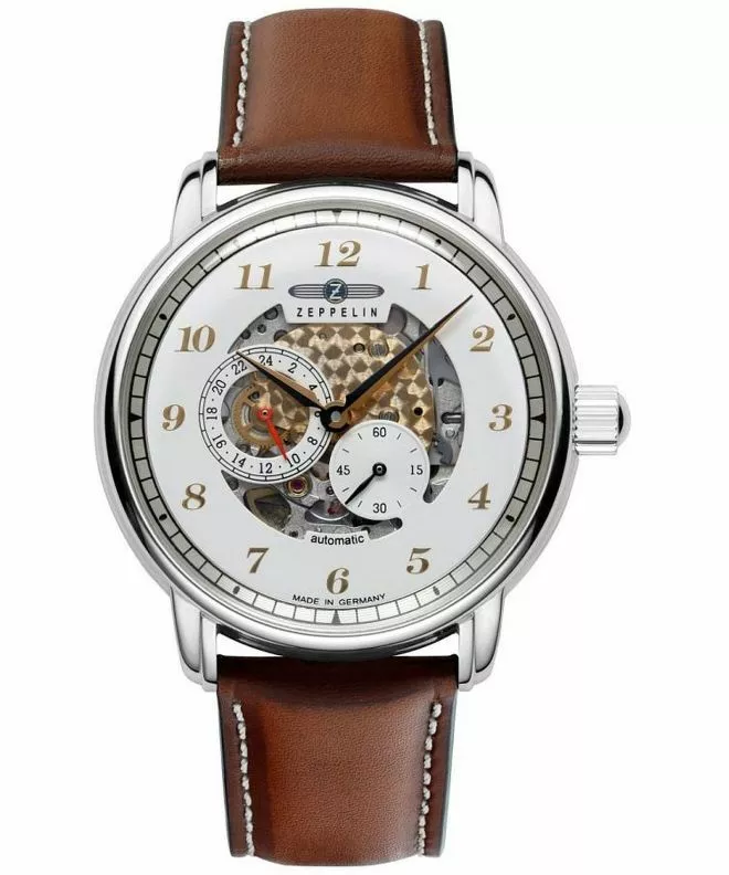 Zegarek męski Zeppelin New Captain's Line Automatic 8658-1 (86581)