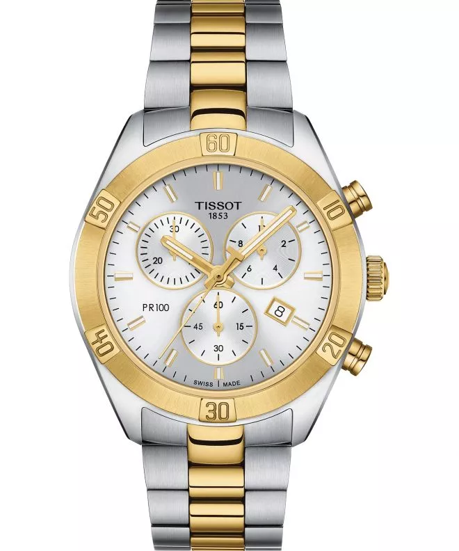 Zegarek damski Tissot PR 100 Sport Chic Chronograph T101.917.22.031.00 (T1019172203100)