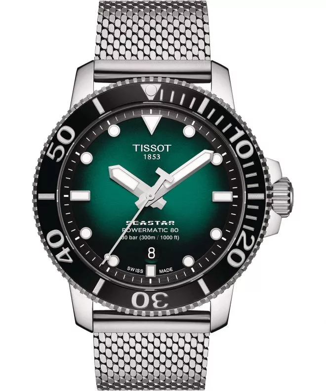 Zegarek męski Tissot Seastar 1000 Powermatic 80 T120.407.11.091.00 (T1204071109100)
