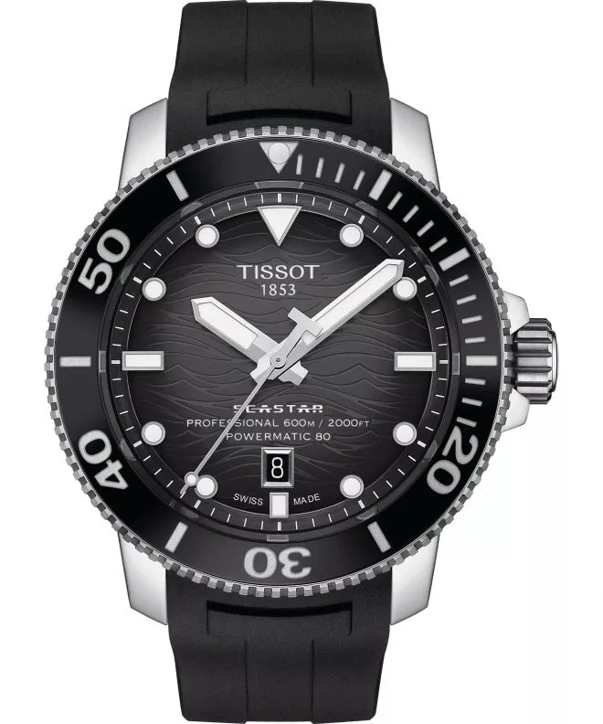 Zegarek męski Tissot Seastar 2000 Professional Powermatic 80 T120.607.17.441.00 (T1206071744100)