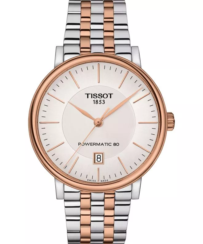 Zegarek męski Tissot Carson Premium Powermatic 80 T122.407.22.031.01 (T1224072203101)