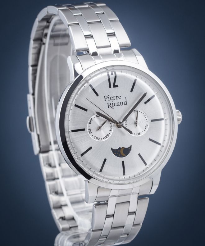 Zegarek męski Pierre Ricaud Moon Phase Outlet P97246.5153QF-WYP230665