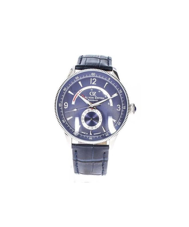 Zegarek Męski Carl Von Zeyten Neuschwanstein Automatic - Z Kopertą Ze Stali 316L I Niebieskim Cyferblatem