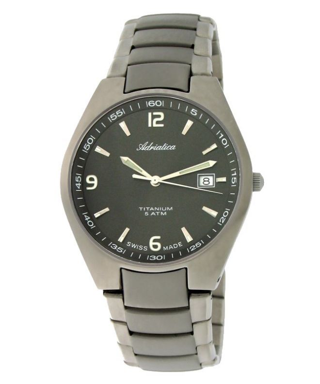 Zegarek męski Adriatica Titanium A1069.4154Q