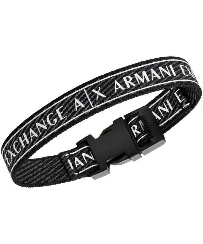 Bransoletka męska Armani Exchange Logo AXG0082040