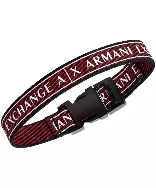Bransoletka męska Armani Exchange Logo AXG0083040