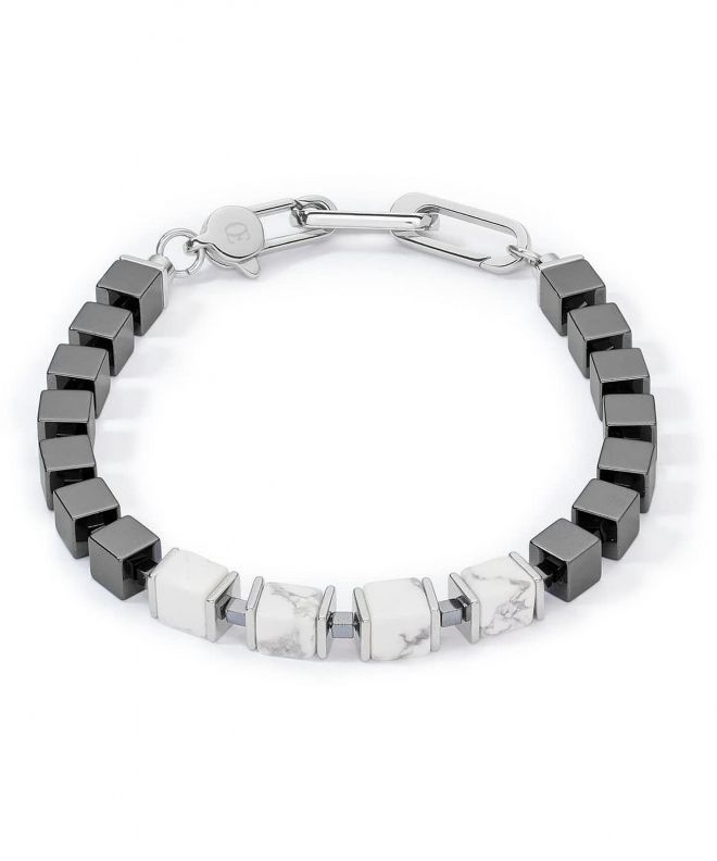 Bransoletka Coeur de Lion Precious Cubes White 0903/30-1400