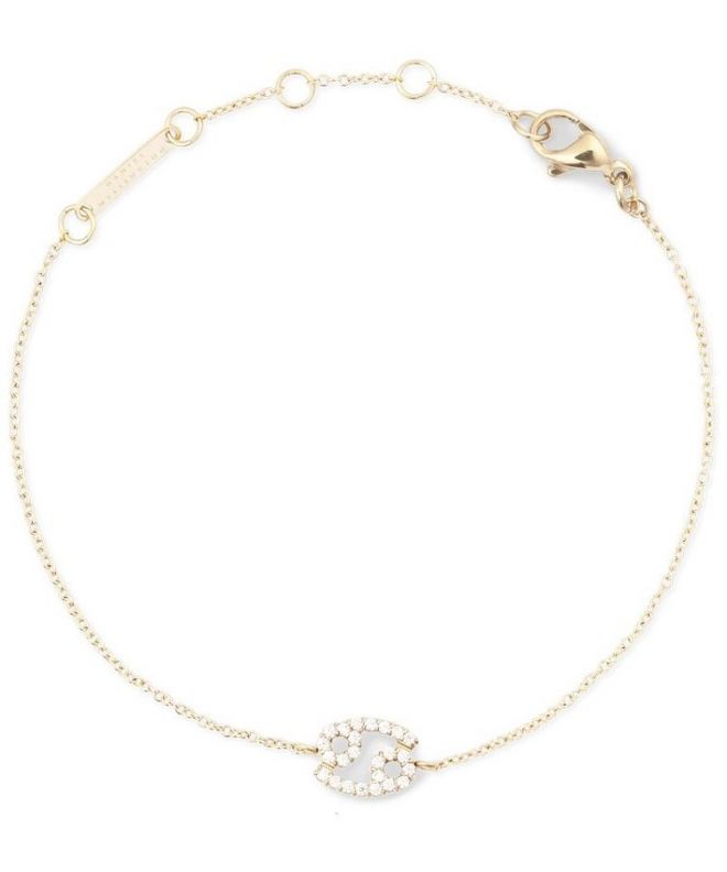 Bransoletka Daniel Wellington Crystal Zodiac Chain Gold Cancer DW00400910