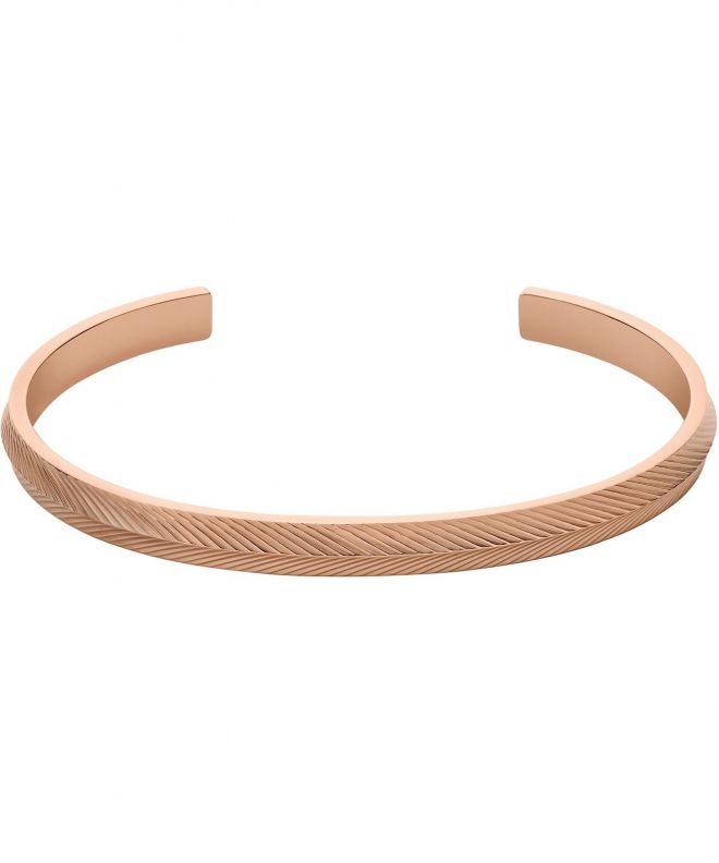 Bransoletka Fossil Harlow Linear Texture JF04661791