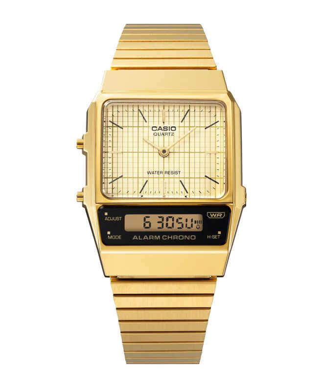 Zegarek damski Casio VINTAGE Edgy Gold AQ-800EG-9AEF