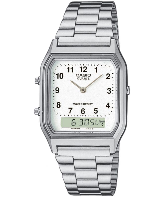 Zegarek męski Casio VINTAGE Midi biały AQ-230A-7BMQYES