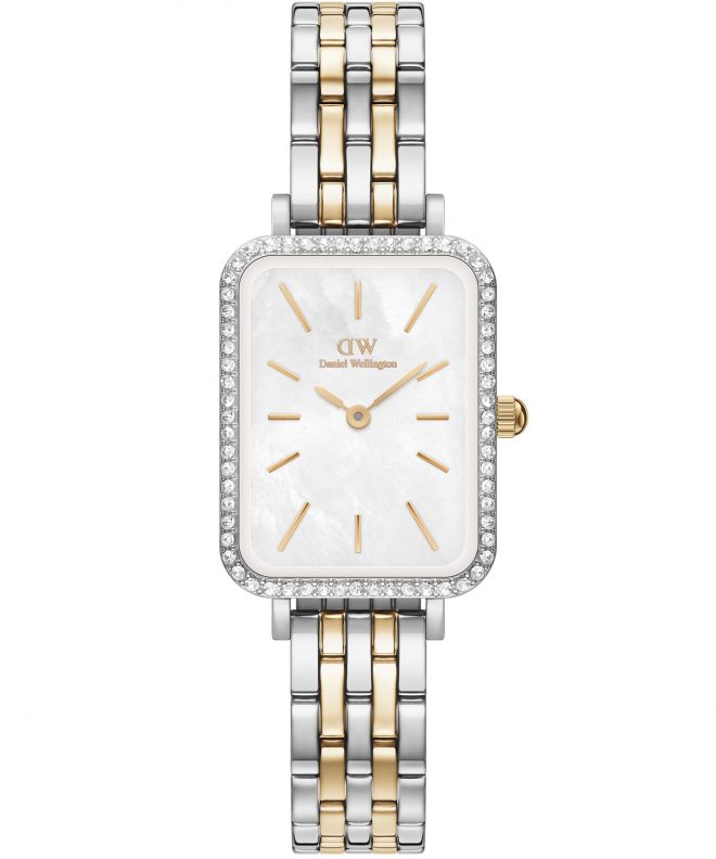 Zegarek damski Daniel Wellington Quadro Lumine Bezel 5-Link Two-Tone 40 DW00100671