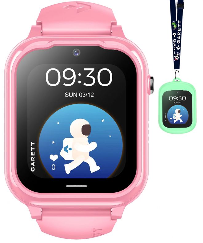 Smartwatch dziecięcy Garett Kids Essa GO 4G Różowy 5904238486504