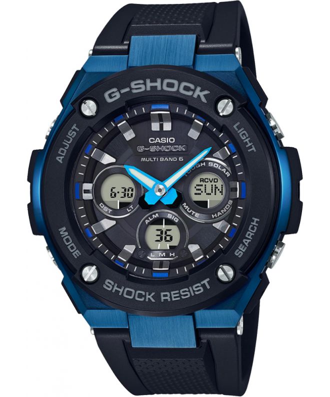 Zegarek męski Casio G-SHOCK G-Steel Solar Waveceptor GST-W300G-1A2ER