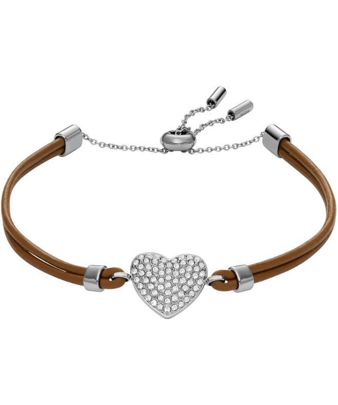 Bransoletka Fossil Sadie Glitz Heart JF04675040