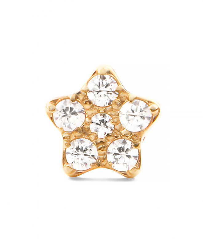 Kolczyk Daniel Wellington Crystal Star Stud Gold DW00400864