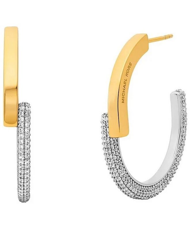 Kolczyki Michael Kors Brillaince Srebro 925 + Złoto 18k MKC1752CZ931