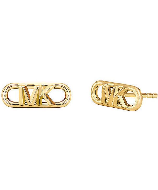 Kolczyki Michael Kors Premium MK Statement Link Srebro 925 + Złoto 14K MKC164300710