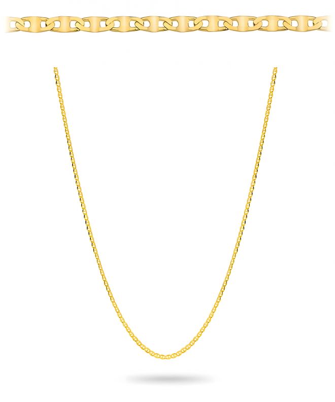 Łańcuszek Bonore 45 cm Splot Gucci ze Złota próby 585