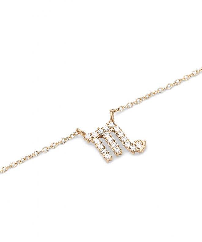 Naszyjnik Daniel Wellington Crystal Zodiac Chain Gold Scorpio DW00400926