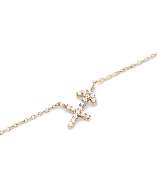 Naszyjnik Daniel Wellington Crystal Zodiac Chain Gold Sagittarius DW00400927