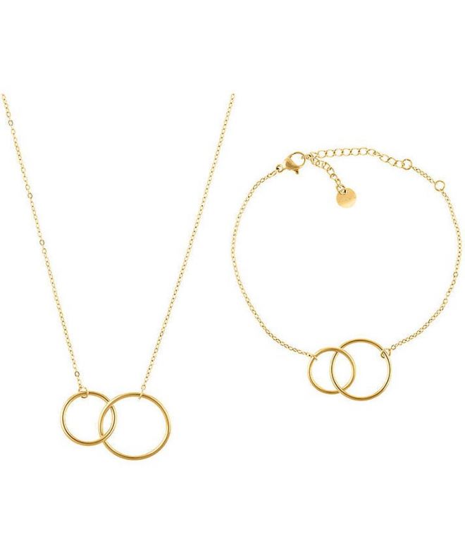 Naszyjnik Pacific Gold SET z Bransoletką PCB00095