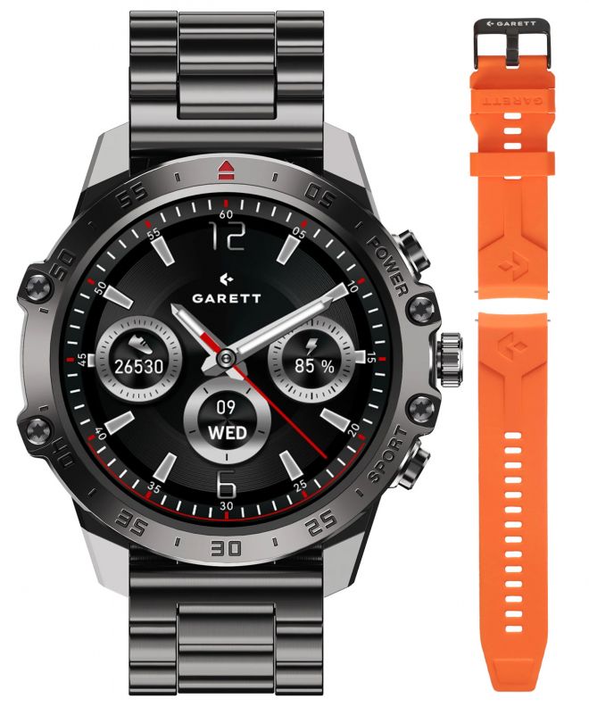 Smartwatch Garett V14 Czarny SET 5904238486832