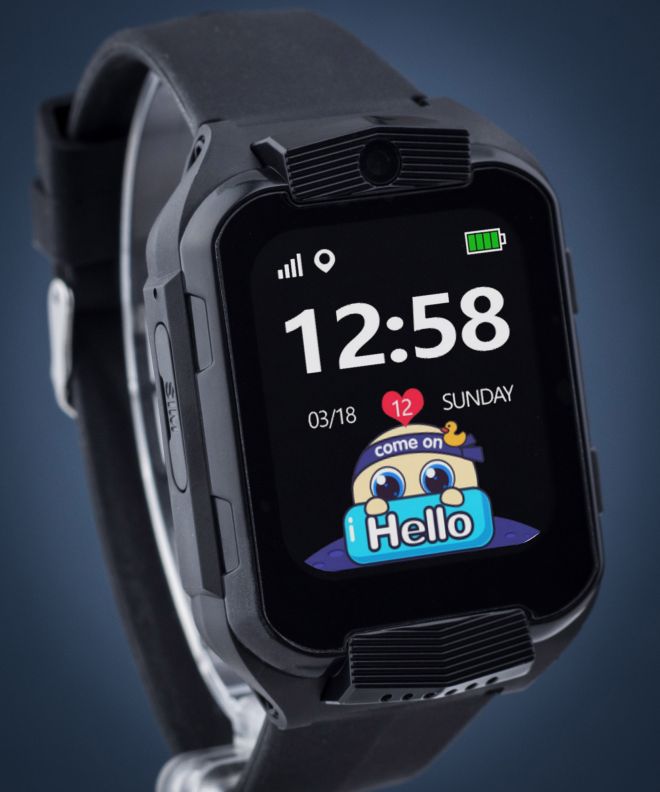 Smartwatch dziecięcy Pacific 32 4G LTE SIM Black 										 PC00319
