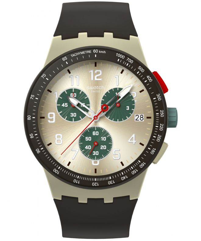 Zegarek Swatch Obsidian Ink Chronograph SUST402
