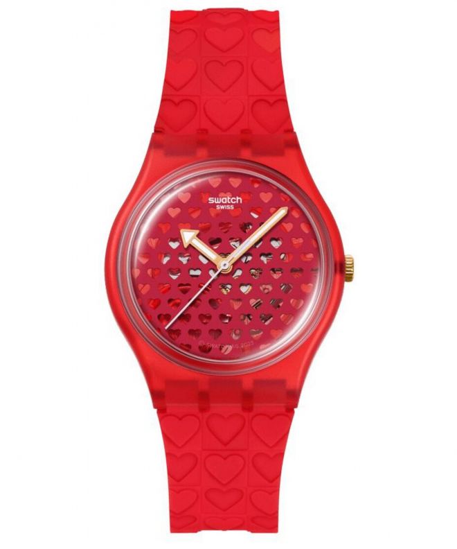 Zegarek Swatch Valentine’s Day Love In Scarlet SO28Z122