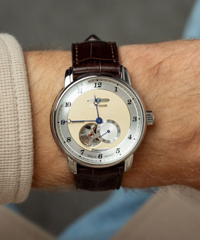 Zegarek męski Zeppelin Friedrichshafen Open Heart Automatic 8566-5