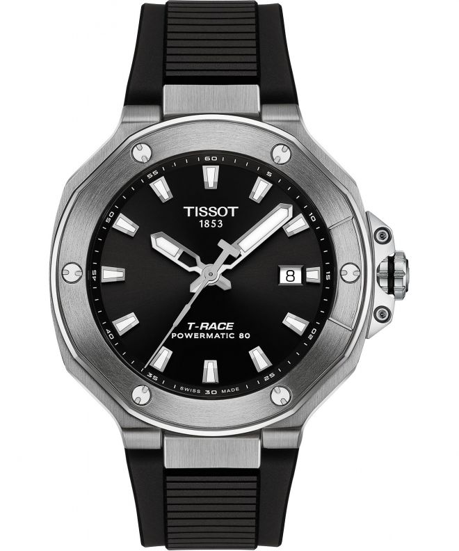 Zegarek męski Tissot T-Race Powermatic 80 40mm Automatic T141.807.17.051.00 (T1418071705100)