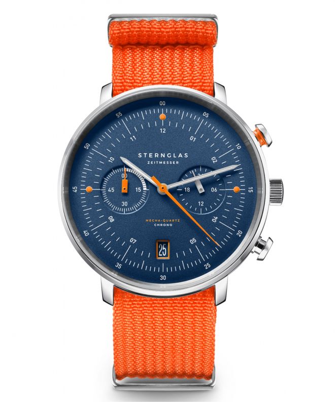 Zegarek męski Sternglas Hamburg Ed Küstemm Chronograph S01-HC06-FI02